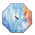 free shipping reverse windproof custom auto inverted  umbrella  for car
